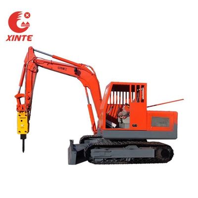 Excavadora de horno de cuchara de acero con sistema hidráulico eléctrico